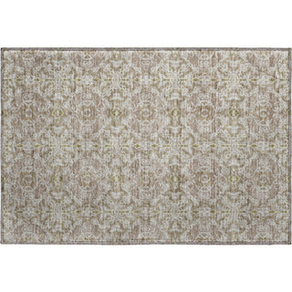 Piper Looms Mayfield Medallions AMF784 Mocha Machine Washable Area Rug Scatter Main Image
