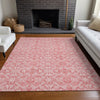 Piper Looms Mayfield Medallions AMF784 Pink Machine Washable Area Rug Lifestyle Image Feature