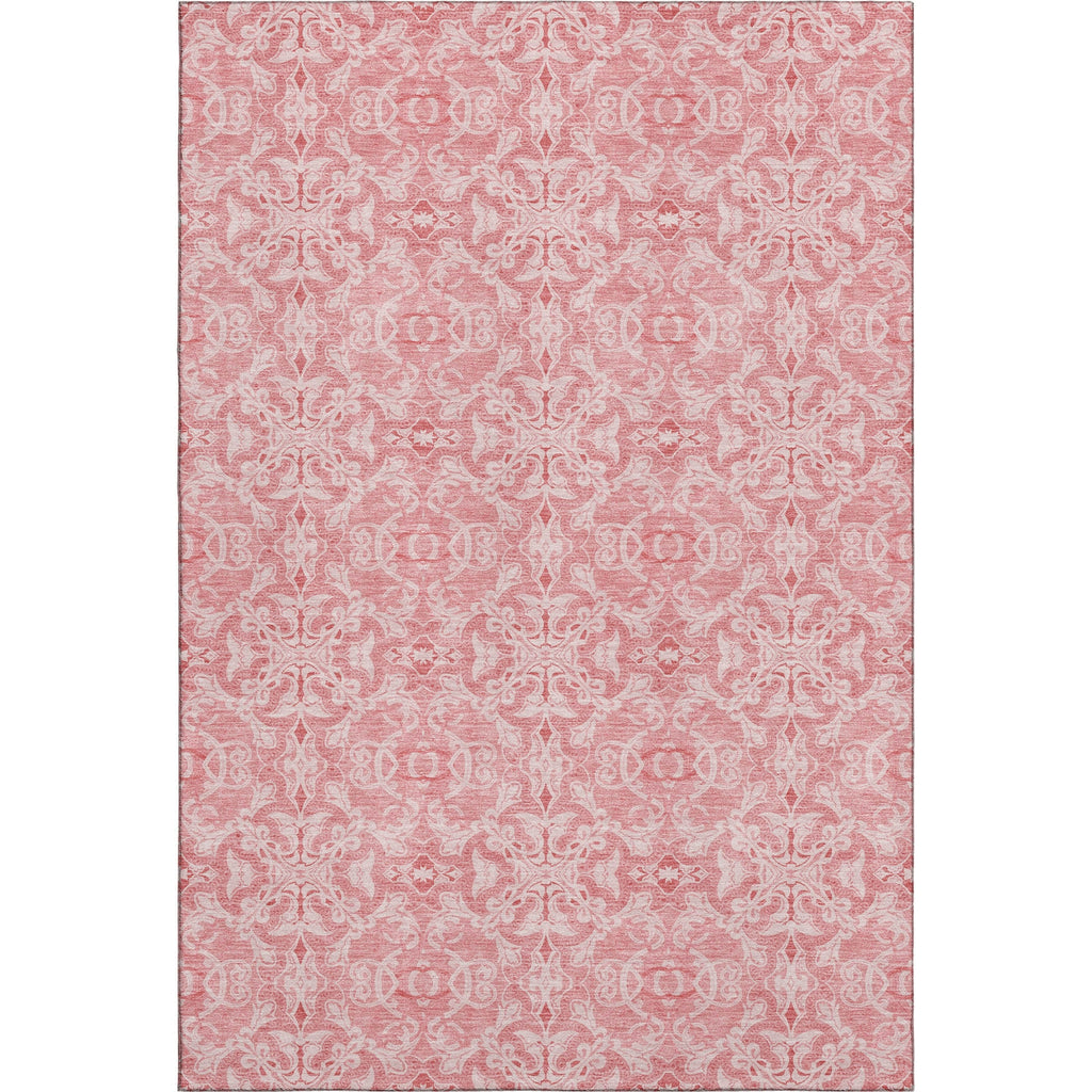 Piper Looms Mayfield Medallions AMF784 Pink Machine Washable Area Rug main image