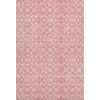 Piper Looms Mayfield Medallions AMF784 Pink Machine Washable Area Rug main image