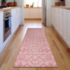Piper Looms Mayfield Medallions AMF784 Pink Machine Washable Area Rug Runner Lifestyle Image Feature