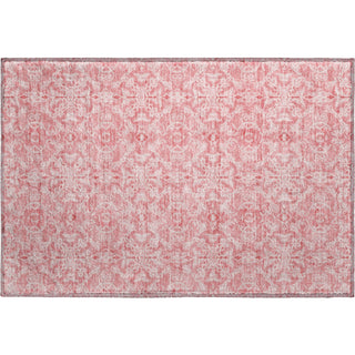 Piper Looms Mayfield Medallions AMF784 Pink Machine Washable Area Rug Scatter Main Image