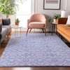 Piper Looms Mayfield Medallions AMF784 Sky Machine Washable Area Rug Lifestyle Image Feature