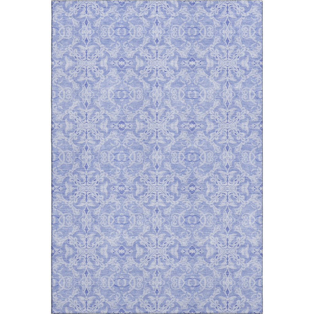 Piper Looms Mayfield Medallions AMF784 Sky Machine Washable Area Rug main image