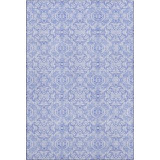 Piper Looms Mayfield Medallions AMF784 Sky Machine Washable Area Rug main image