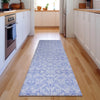 Piper Looms Mayfield Medallions AMF784 Sky Machine Washable Area Rug Runner Lifestyle Image Feature