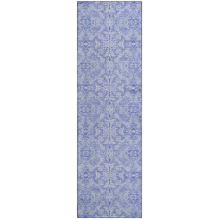 Piper Looms Mayfield Medallions AMF784 Sky Machine Washable Area Rug Runner Main Image