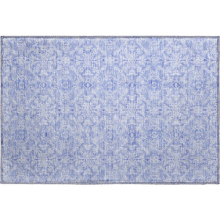 Piper Looms Mayfield Medallions AMF784 Sky Machine Washable Area Rug Scatter Main Image