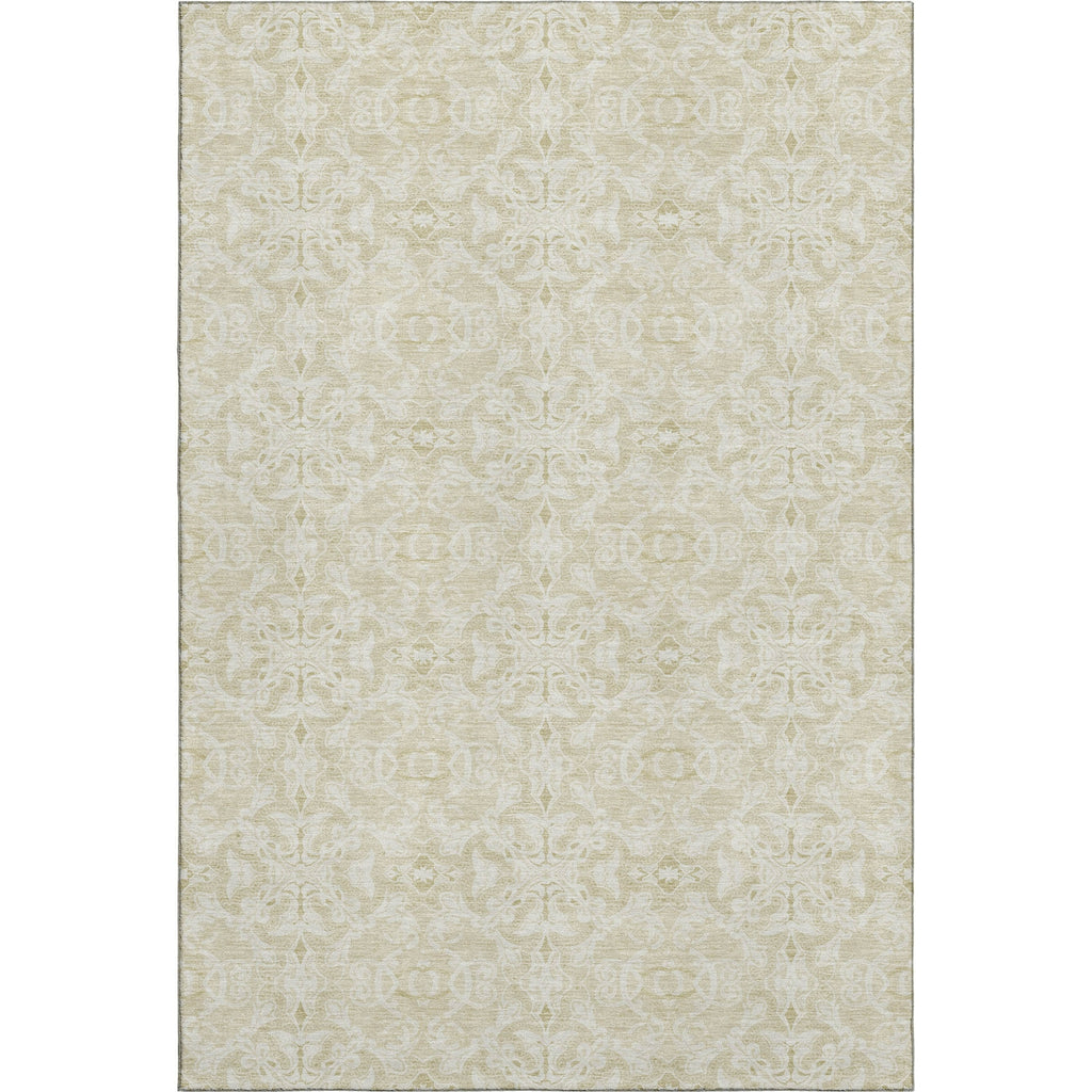 Piper Looms Mayfield Medallions AMF784 Tan Machine Washable Area Rug main image