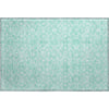 Piper Looms Mayfield Medallions AMF784 Turquoise Machine Washable Area Rug Scatter Main Image