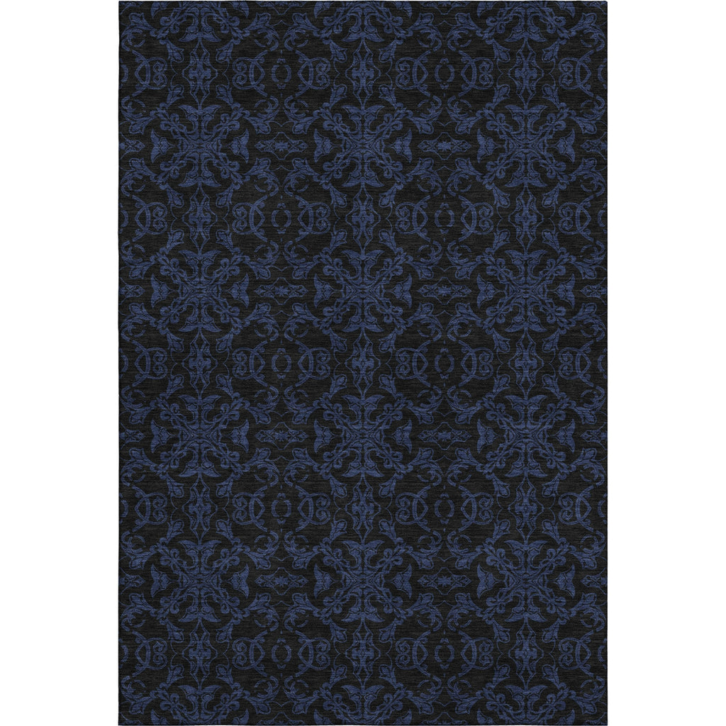Piper Looms Mayfield Medallions AMF785 Blue Machine Washable Area Rug main image