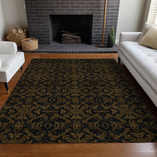 Piper Looms Mayfield Medallions AMF785 Brown Machine Washable Area Rug Lifestyle Image Feature