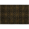 Piper Looms Mayfield Medallions AMF785 Brown Machine Washable Area Rug Scatter Main Image