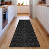 Piper Looms Mayfield Medallions AMF785 Gray Machine Washable Area Rug Runner Lifestyle Image Feature