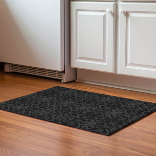 Piper Looms Mayfield Medallions AMF785 Gray Machine Washable Area Rug Scatter Lifestyle Image Feature