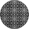 Piper Looms Mayfield Medallions AMF785 Ivory Machine Washable Area Rug Round Main Image