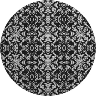Piper Looms Mayfield Medallions AMF785 Ivory Machine Washable Area Rug Round Main Image