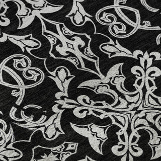 Piper Looms Mayfield Medallions AMF785 Ivory Machine Washable Area Rug Swatch Image
