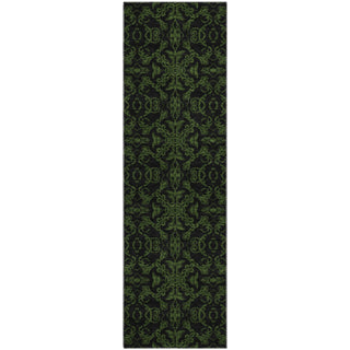 Piper Looms Mayfield Medallions AMF785 Olive Machine Washable Area Rug Runner Main Image