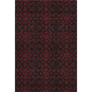 Piper Looms Mayfield Medallions AMF785 Red Machine Washable Area Rug main image
