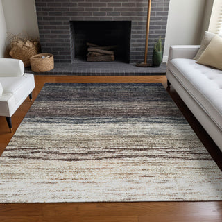 Piper Looms Mayfield Lines AMF786 Beige Machine Washable Area Rug Lifestyle Image Feature