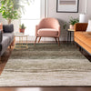 Piper Looms Mayfield Lines AMF786 Brown Machine Washable Area Rug Lifestyle Image Feature