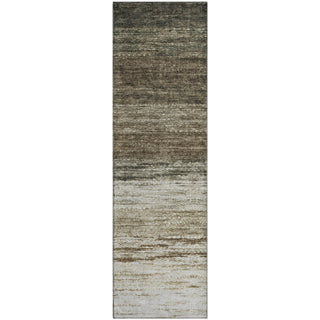 Piper Looms Mayfield Lines AMF786 Brown Machine Washable Area Rug Runner Main Image