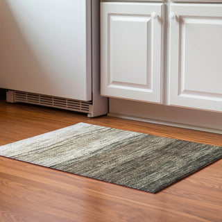 Piper Looms Mayfield Lines AMF786 Brown Machine Washable Area Rug Scatter Lifestyle Image Feature