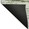Piper Looms Mayfield Lines AMF786 Green Machine Washable Area Rug Backing Image