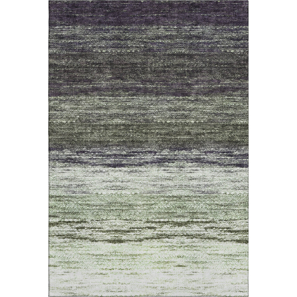 Piper Looms Mayfield Lines AMF786 Green Machine Washable Area Rug main image