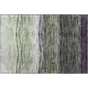 Piper Looms Mayfield Lines AMF786 Green Machine Washable Area Rug Scatter Main Image
