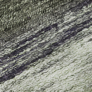 Piper Looms Mayfield Lines AMF786 Green Machine Washable Area Rug Swatch Image