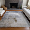 Piper Looms Mayfield Modern AMF787 Blue Machine Washable Area Rug Lifestyle Image Feature