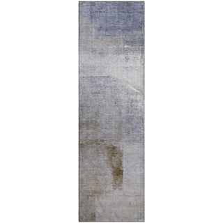Piper Looms Mayfield Modern AMF787 Blue Machine Washable Area Rug Runner Main Image