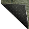 Piper Looms Mayfield Modern AMF787 Brown Machine Washable Area Rug Backing Image