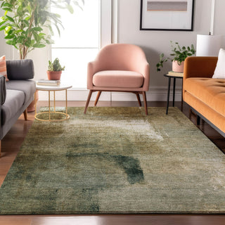 Piper Looms Mayfield Modern AMF787 Brown Machine Washable Area Rug Lifestyle Image Feature
