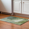 Piper Looms Mayfield Modern AMF787 Green Machine Washable Area Rug Scatter Lifestyle Image Feature