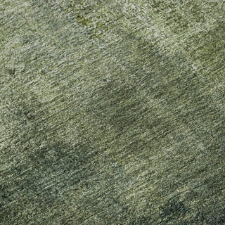 Piper Looms Mayfield Modern AMF787 Green Machine Washable Area Rug Swatch Image