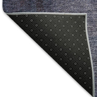 Piper Looms Mayfield Modern AMF787 Navy Machine Washable Area Rug Backing Image