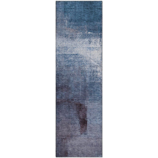 Piper Looms Mayfield Modern AMF787 Navy Machine Washable Area Rug Runner Main Image