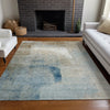 Piper Looms Mayfield Modern AMF787 Taupe Machine Washable Area Rug Lifestyle Image Feature