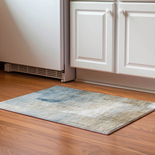 Piper Looms Mayfield Modern AMF787 Taupe Machine Washable Area Rug Scatter Lifestyle Image Feature