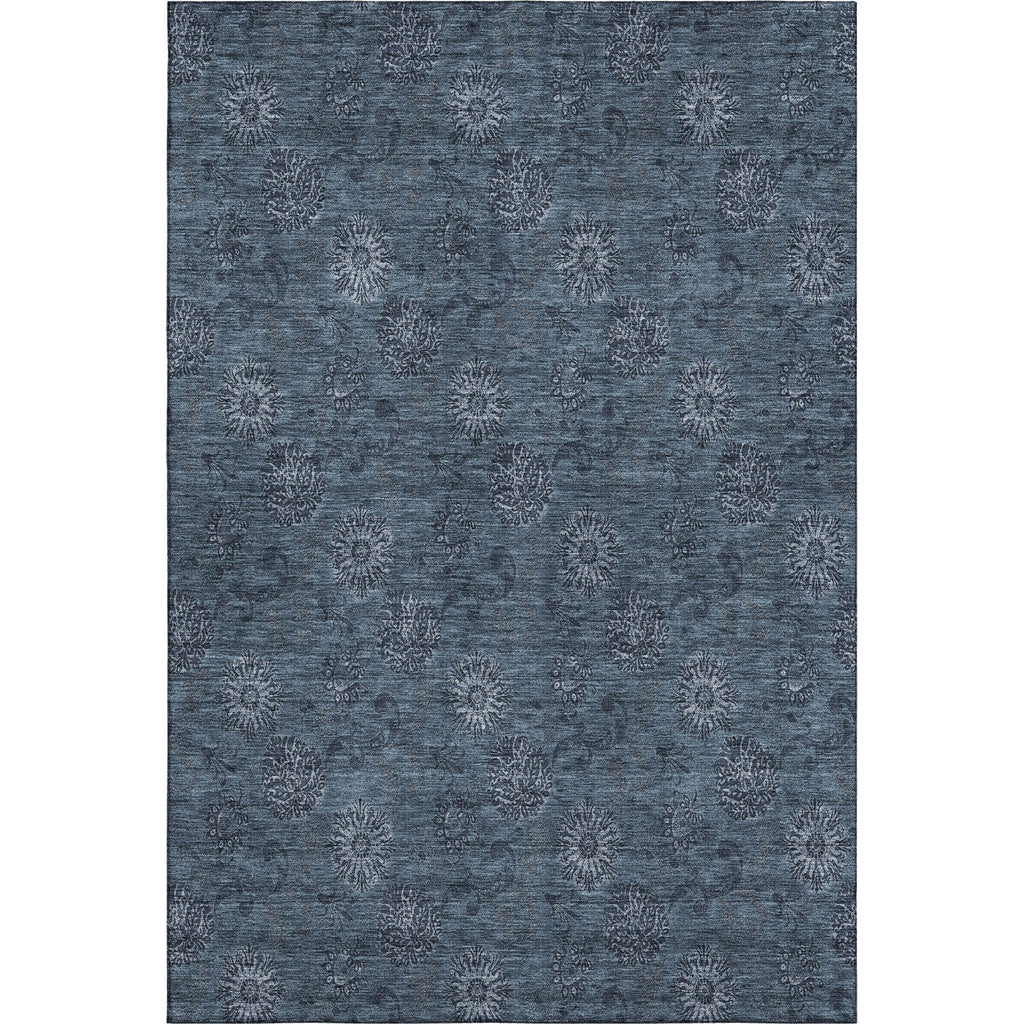 Piper Looms Mayfield Floral AMF788 Blue Machine Washable Area Rug main image