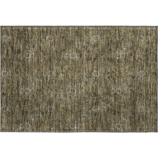 Piper Looms Mayfield Floral AMF788 Brown Machine Washable Area Rug Scatter Main Image