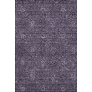 Piper Looms Mayfield Floral AMF788 Eggplant Machine Washable Area Rug main image