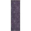 Piper Looms Mayfield Floral AMF788 Eggplant Machine Washable Area Rug Runner Main Image