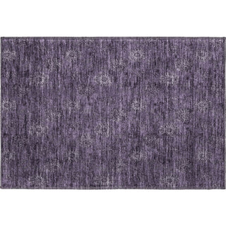 Piper Looms Mayfield Floral AMF788 Eggplant Machine Washable Area Rug Scatter Main Image