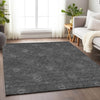 Piper Looms Mayfield Floral AMF788 Gray Machine Washable Area Rug Lifestyle Image Feature