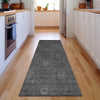 Piper Looms Mayfield Floral AMF788 Gray Machine Washable Area Rug Runner Lifestyle Image Feature