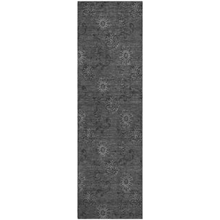 Piper Looms Mayfield Floral AMF788 Gray Machine Washable Area Rug Runner Main Image